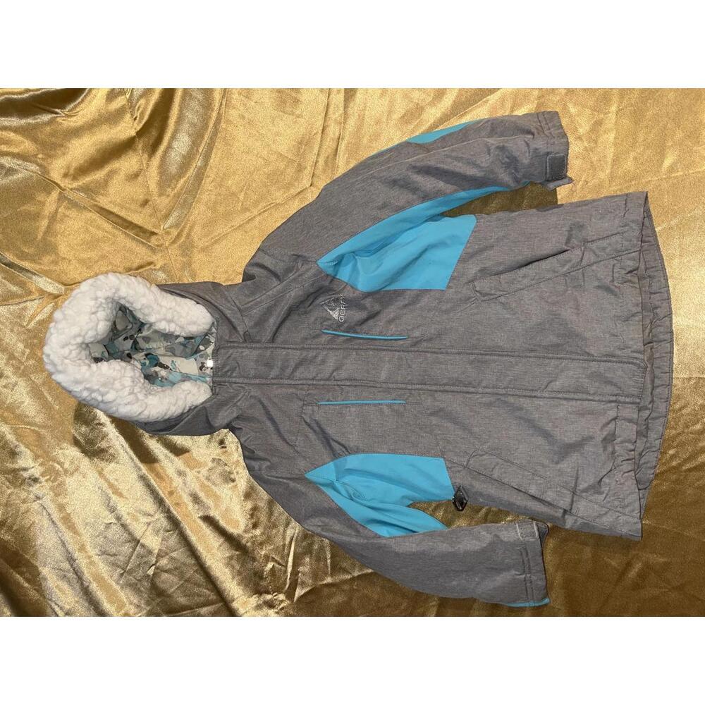Gerry Girls' XS 5/6 zip-up winter snow ski jacket